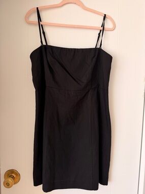 NWT Gap Classic Black Spaghetti-Strap Dress
